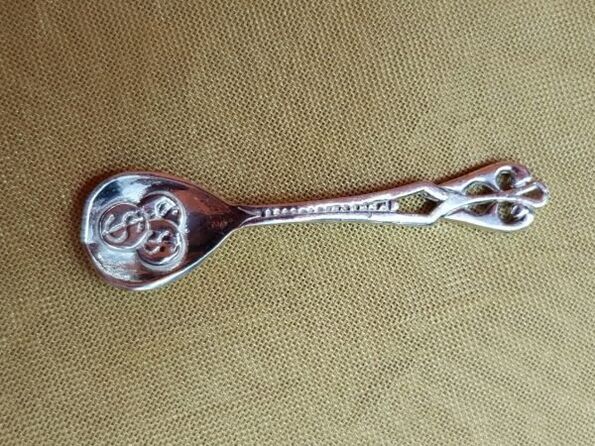 A silver spoon encourages the flow of money