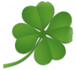 the four-leaf clover is a symbol of happiness